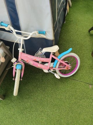 Bicicleta infantil 16 rosa
