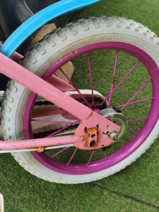 Bicicleta infantil 16 rosa