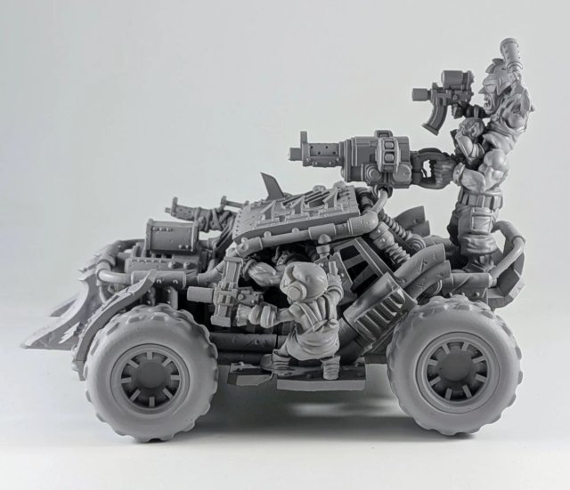 Orks - Vehículo Buggy ork proxy sci-fi impreso en