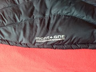 Abrigo Montagne Pluma. Talla L  Mujer