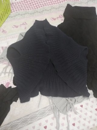 Poncho caldo Terranova lana
