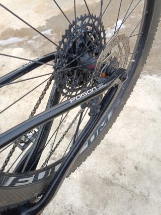 Bicicleta Coluer de carbono
