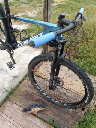 Bicicleta Coluer de carbono