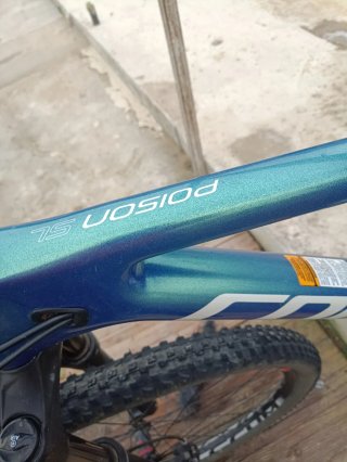 Bicicleta Coluer de carbono