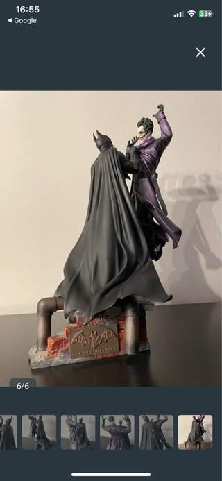 Figura Batman y Joker Arkham Origins
