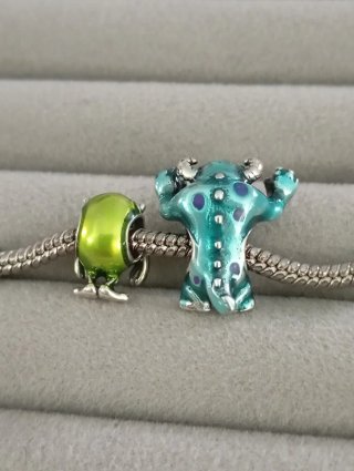 Sulley y Mike Wazowsky plata nuevos