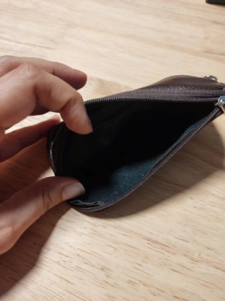 Monedero hombre piel marrón