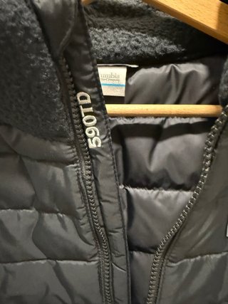 Chaqueta Columbia Hombre Negra