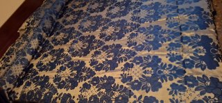 Colcha Raso/Seda Vintage Cama 150cm