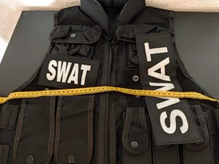 Chaleco Táctico SWAT Negro