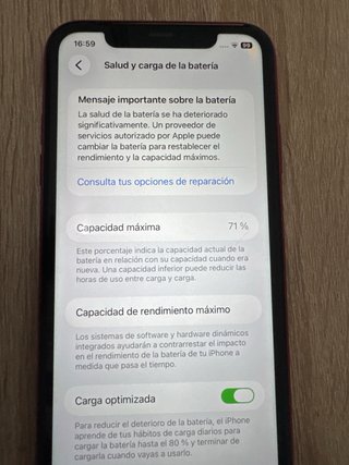 iPhone 11 Rojo