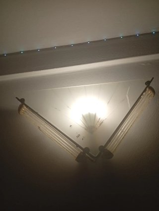 Apliques de pared de cristal
