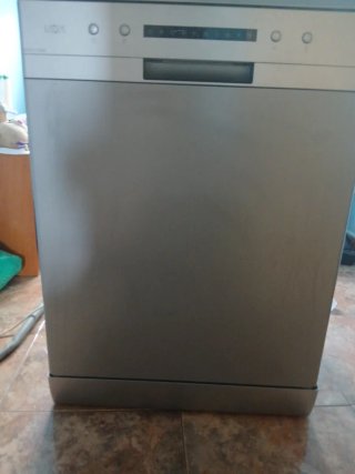 Lavavajillas plateado