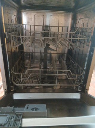 Lavavajillas plateado