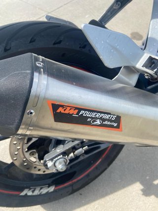 KTM Duke 125cc Naranja/Blanca