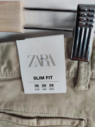 Bermuda Zara Beige Talla 36