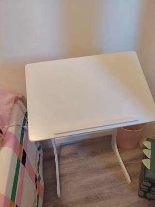 Mesa Auxiliar ajustable blanca