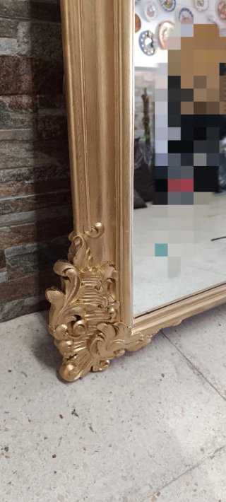 Espejo Grande Vintage Dorado