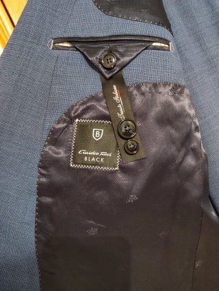 Traje Emidio Tussi Talla 52 Azul