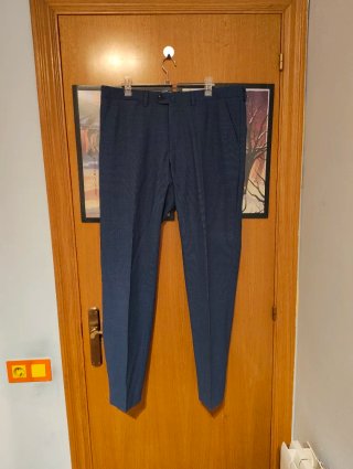 Traje Emidio Tussi Talla 52 Azul