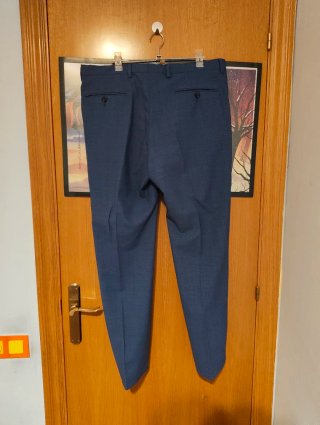 Traje Emidio Tussi Talla 52 Azul