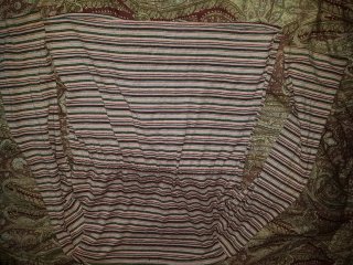 Coprispalle cardigan righe
