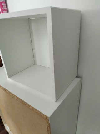 Mueble almacenaje EKET Ikea blanco