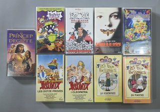 18 Películas VHS Disney Clásicos y más