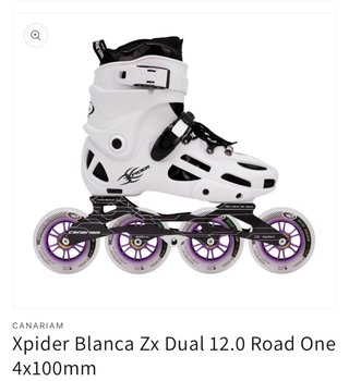 Patines Canariam Xpider 4x100mm Talla 38-39