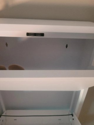 Zapatero Metálico Blanco