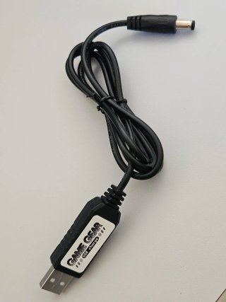 Cavo di alimentazione USB per Game Gear