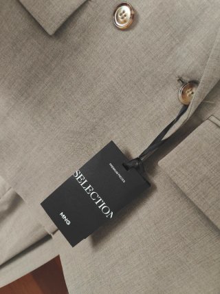 Traje Mango Selection Gris