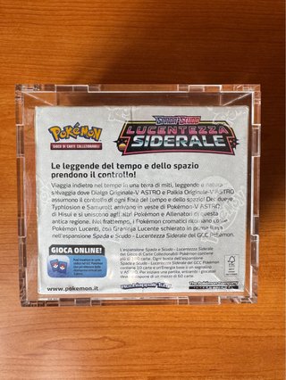 Pokémon Booster Box Lucentezza Siderale ITA