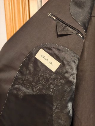 Traje Emidio Tussi Talla 52 Negro