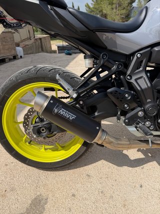Yamaha MT07 2018 Negra/Gris