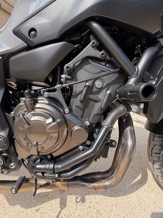 Yamaha MT07 2018 Negra/Gris