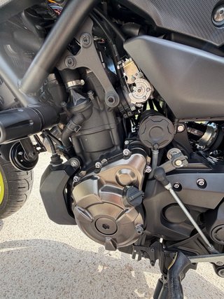 Yamaha MT07 2018 Negra/Gris