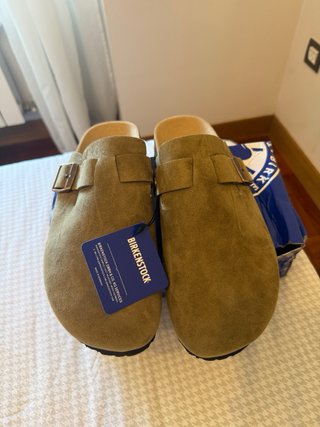 Zuecos Birkenstock Boston Talla 43