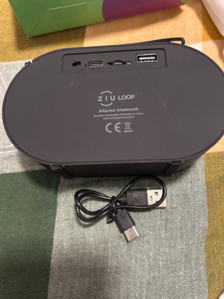 Altavoz Bluetooth Ziu Loop 5W Negro