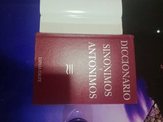 Espasa. Diccionario sinónimos y antónimos