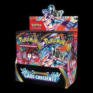 Caja 36 Sobres Pokémon Caos Creciente