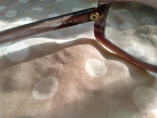 Occhiali da sole viola Chloé vintage