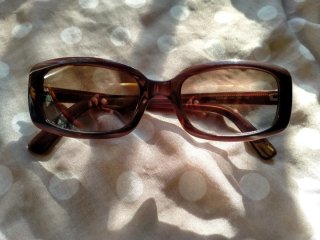 Occhiali da sole viola Chloé vintage