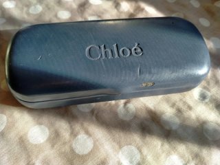Occhiali da sole viola Chloé vintage