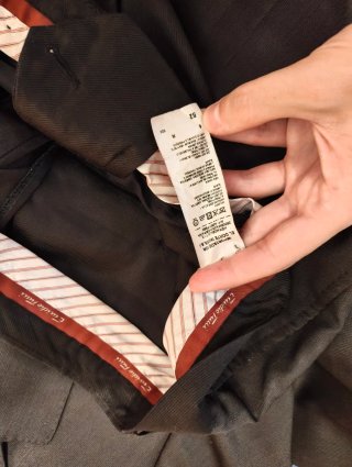 Traje Emidio Tussi Talla 52 Negro