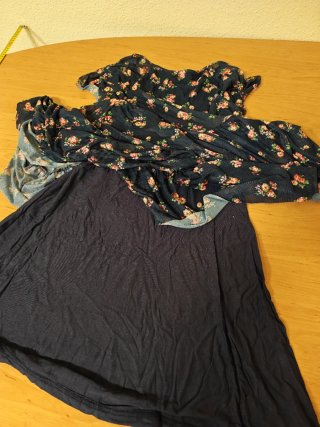 Vestido estampado floral