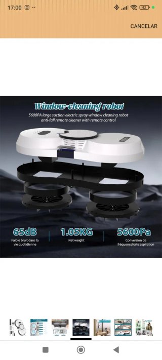 Robot Limpia Cristales Nuevo