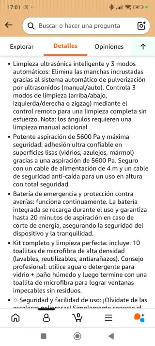 Robot Limpia Cristales Nuevo