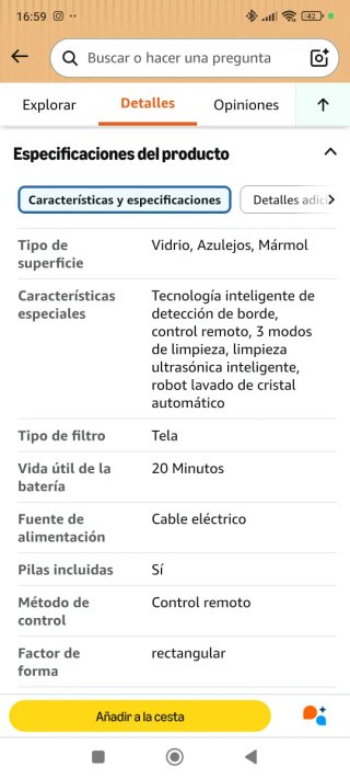 Robot Limpia Cristales Nuevo