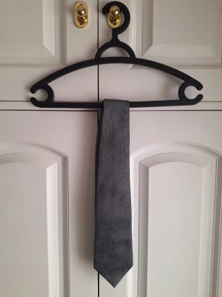 Corbata de vestir con micro-estampado